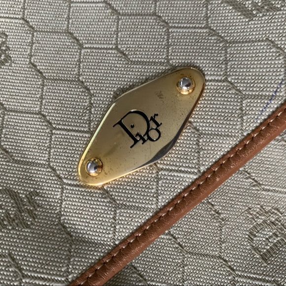 Vintage Christian Dior honeycomb monogram purse - Picture 5 of 16
